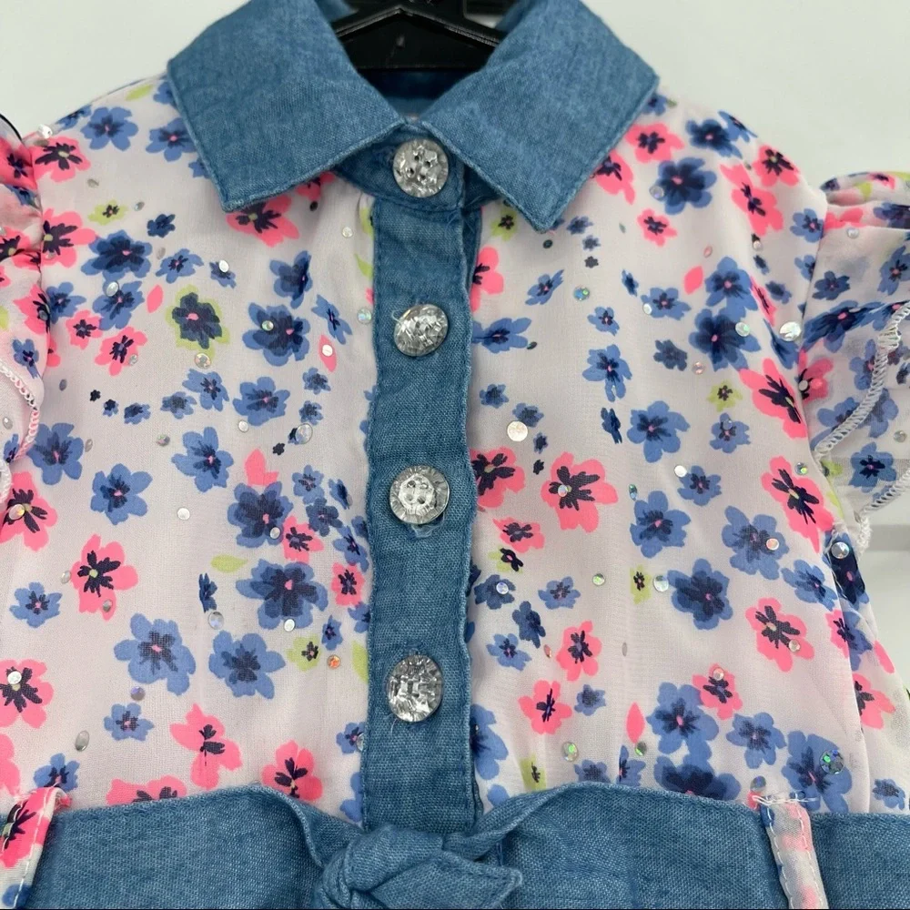 Little Lass Ruffled Baby Dress​